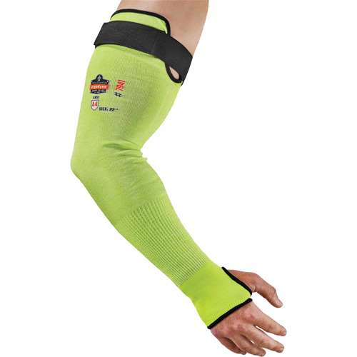 Manche de protection contre la coupe ProFlex 7941-PR, TenaLux, 22", ASTM ANSI niveau A4/EN 388 niveau D, Lime haute visibilit&eacute; Oxymax Inc