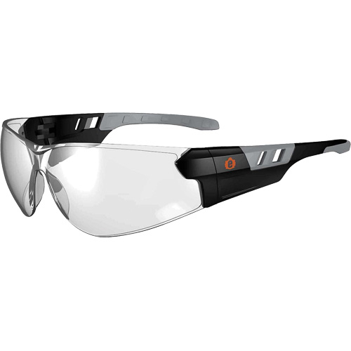 Lunettes de s&eacute;curit&eacute; sans monture Skullerz SAGA, Lentille Int&eacute;rieur/ext&eacute;rieur, Anti-&eacute;gratignures, ANSI Z87+/R&eacute;pond ou surpasse la norme CSA Z94.3 Oxymax Inc