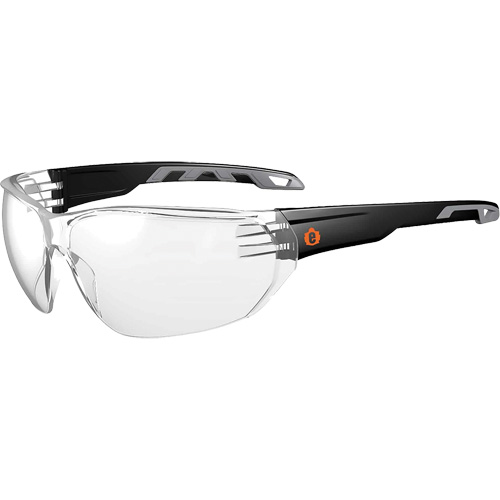 Skullerz VALI Frameless Safety Glasses, Clear Lens, Anti-Scratch, ANSI Z87+/Meets/Exceeds CSA Z94.3 Oxymax Inc