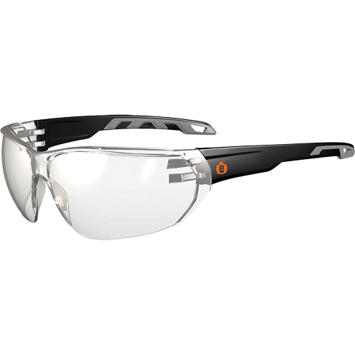 Lunettes de s&eacute;curit&eacute; sans monture Skullerz VALI, Lentille Int&eacute;rieur/ext&eacute;rieur, Anti-&eacute;gratignures, ANSI Z87+/R&eacute;pond ou surpasse la norme CSA Z94.3 Oxymax Inc