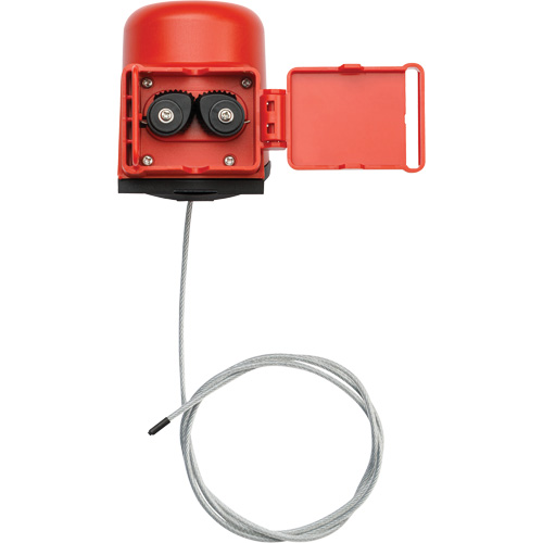 Verrou de soupape sans poign&eacute;e avec c&acirc;ble, Type Sph&eacute;rique/Vanne Oxymax Inc