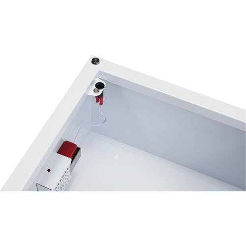 Grande armoire standard pour DEA avec alarme, Zoll AED Plus/Zoll AED 3/Cardio-Science/Physio-Control Pour, Non m&eacute;dical Oxymax Inc