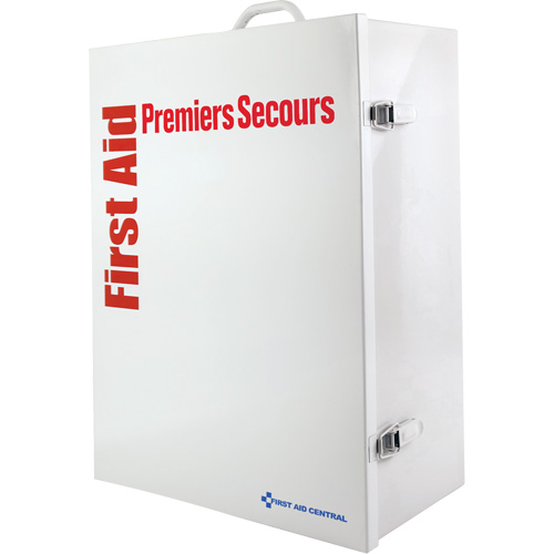 SmartCompliance&reg;  First Aid Cabinet, Meets CSA Z1220-17 Type 3 High-Risk Environment, Medium (26-50 Workers) Oxymax Inc