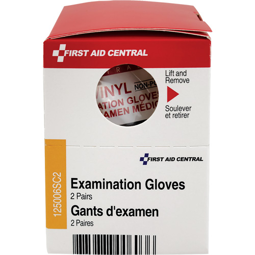 Recharge de gants d'examen SmartCompliance, Vinyle, Sans poudre, Transparent, Classe 2 Oxymax Inc