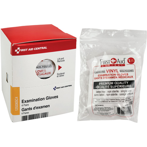 SmartCompliance&reg; Refill Examination Gloves, Vinyl, Powder-Free, Clear, Class 2 Oxymax Inc