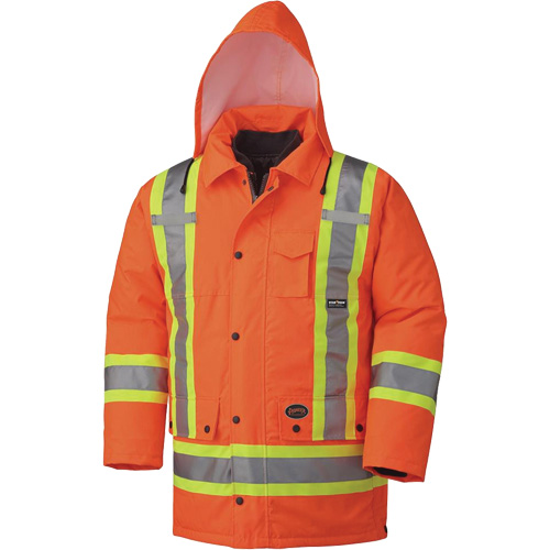 5020 Manteau imperm&eacute;able 7 en 1, Orange haute visibilit&eacute;, Petit Oxymax Inc
