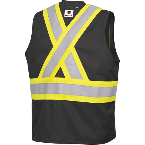 7729 Veste r&eacute;sistante aux arcs &eacute;lectriques FR-Tech, Petit, Noir, 10 cal/cm² Oxymax Inc
