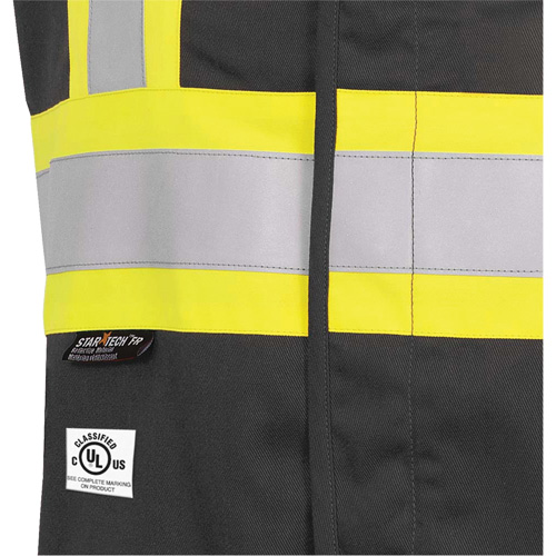 7729 Veste r&eacute;sistante aux arcs &eacute;lectriques FR-Tech, Petit, Noir, 10 cal/cm² Oxymax Inc