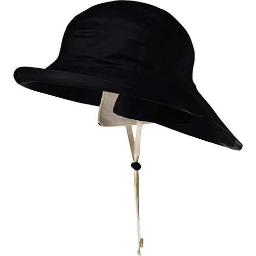 D5050 Black Dry King&reg; Offshore Traditional Sou'wester Hat, Small, Black, Rubber Oxymax Inc