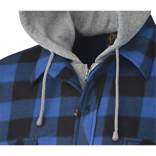 415SS Chemise &agrave; capuche matelass&eacute;e, Hommes, Petit, Multicolore Oxymax Inc