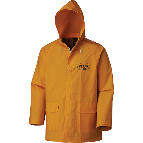 578 Flame-Resistant Rain Suit, Polyester/PVC, X-Small, Yellow Oxymax Inc
