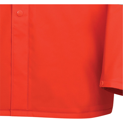 576J High-Visibility FR Rain Jacket, Small, High Visibility Orange Oxymax Inc