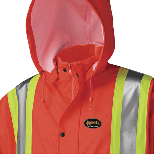 5896 Manteau long imperm&eacute;able et ignifuge, Petit, Orange haute visibilit&eacute; Oxymax Inc