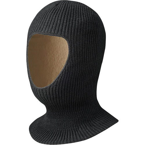 5562A Cagoule doubl&eacute;e &agrave; un trou, Noir Oxymax Inc