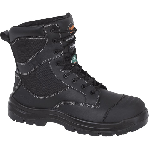 1050 Bottes de s&eacute;curit&eacute; composites noires, Cuir, Taille 14, Imperm&eacute;able Oxymax Inc
