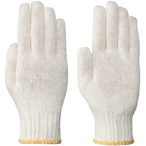 541 Knitted Liner Gloves, Poly/Cotton, Large Oxymax Inc