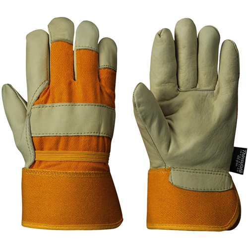 632 Insulated Fitter's Gloves, One Size, Grain Cowhide Palm, Boa Inner Lining Oxymax Inc