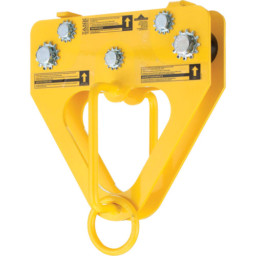 Chariot &agrave; r&eacute;servoir &agrave; bride standard, Acier Oxymax Inc