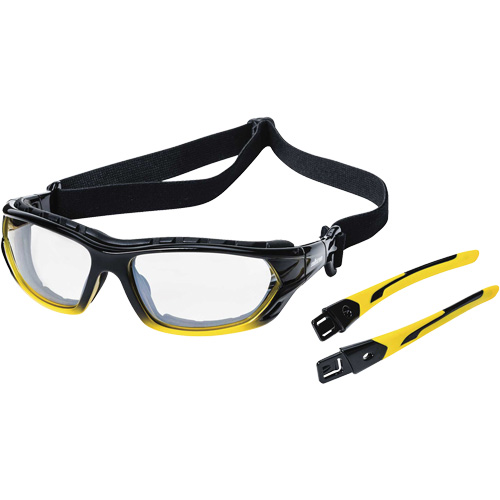 XPS530 Sealed Safety Glasses, Indoor/Outdoor Lens, Anti-Scratch, ANSI Z87+/Meets/Exceeds CSA Z94.3 Oxymax Inc