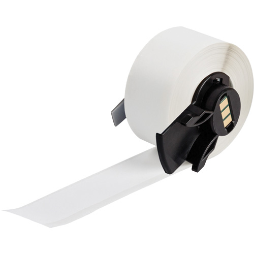 Multi-Purpose Label Tape, Vinyl, White, 1.9" Width Oxymax Inc