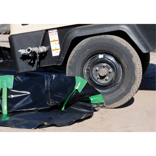 Berme Ultra-Containment Berm, Capacit&eacute; 748 gal. US, 10' la x 10' lo x 12" h, Paroi &agrave; piquets Oxymax Inc