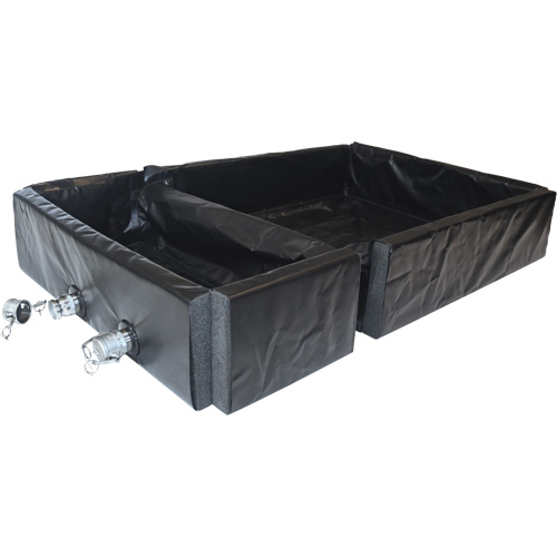 Berme Ultra-Track Berm, Capacit&eacute; 144 gal. US, 4' la x 6' lo x 12" h, Paroi en mousse Oxymax Inc