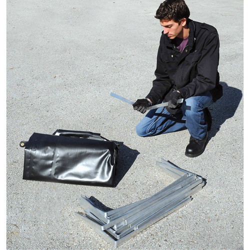 Ultra-275 Containment Sump&reg; Flexible Fuel Tank Container with Drain, 102" L x 48" W, 400 US gal. Capacity Oxymax Inc