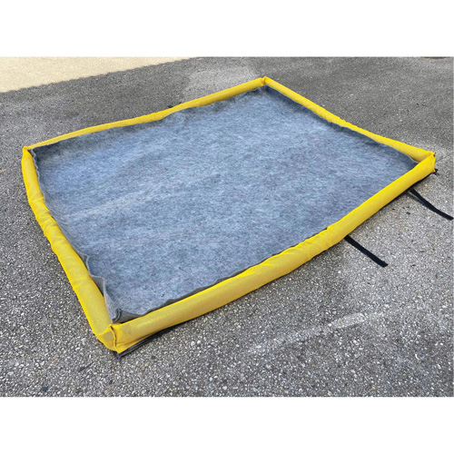 Large Ultra-Filter Pad, 3.3 US gal. Capacity, 5' W x 4' L x 3" H, Foam Wall Oxymax Inc