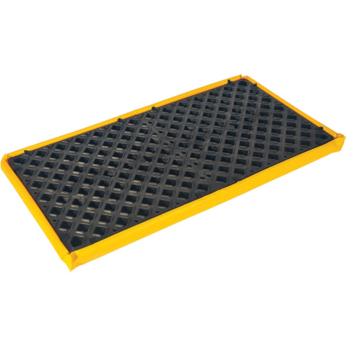 Ultra-Spill Deck flexible, 2 barils, Capacit&eacute; de d&eacute;versement 11 gal. US, 48" x 24" x 2,5" Oxymax Inc