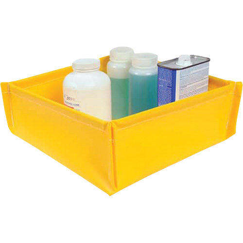 Flexible Ultra-Utility Tray, 12" lo x 12" la x 4,8" h, Cap. de d&eacute;versement 1,5 gal. US Oxymax Inc