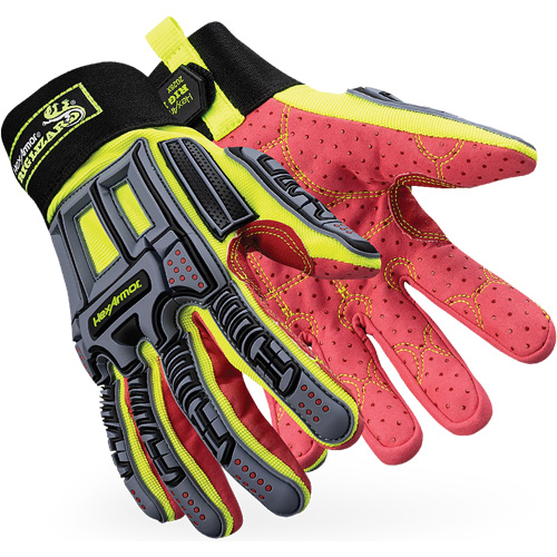 Gants r&eacute;sistants aux coupures Rig Lizard 2028X, 6/T-petit, Paume en Synth&eacute;tique/PEHP, Poignet &eacute;lastique/Boucle et crochet Oxymax Inc