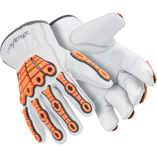 Gants r&eacute;sistants aux chocs Chrome SLT 4060, 6/T-petit, Paume en Ch&egrave;vre, Poignet &agrave; enfiler Oxymax Inc