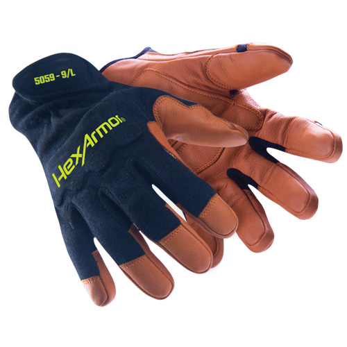 Gants de soudage HeatArmor 5059, Cuir fleur de ch&egrave;vre, Taille Petit/7 Oxymax Inc