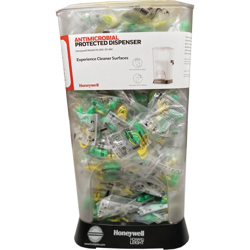 HL400 AM Corded Earplug Dispenser with LPF-30 Earplugs Canister Oxymax Inc
