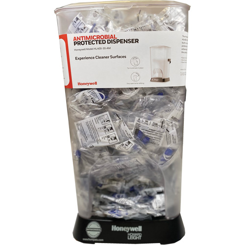 Distributeur de bouchons doreille filaires HL400 AM avec boîte de bouchons doreille AS-30W Oxymax Inc