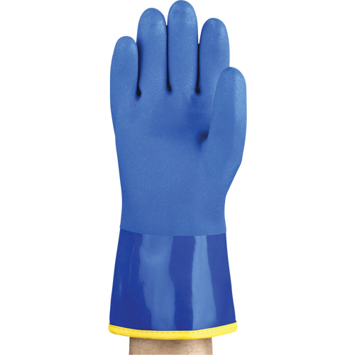 AlphaTec&reg; 23-202 PVC Gloves, Size 8, 11.8" L, Cotton, Fleece Inner Lining Oxymax Inc