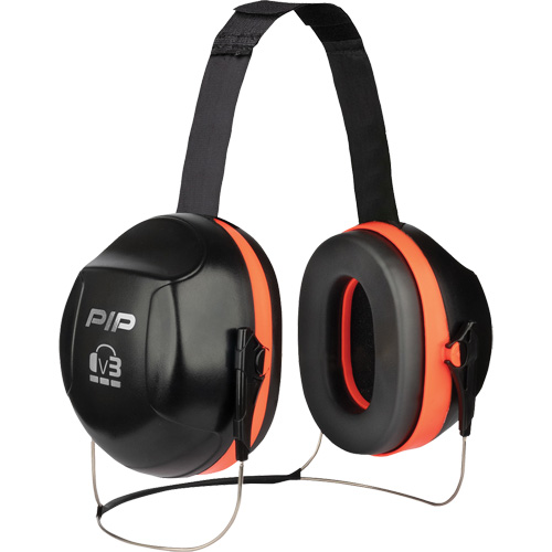 Dynamic V3 Passive Ear Muffs, Neckband, 27 NRR dB Oxymax Inc