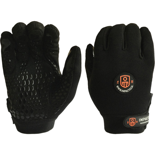 Gants de m&eacute;canicien anti-chocs, 7/Petit, Paume en Synth&eacute;tique/Su&egrave;de, Poignet &eacute;lastique/Boucle et crochet Oxymax Inc