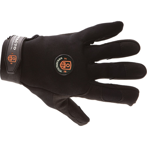 Gants de m&eacute;canicien anti-chocs, 7/Petit, Paume en Synth&eacute;tique/Su&egrave;de, Poignet &eacute;lastique/Boucle et crochet Oxymax Inc