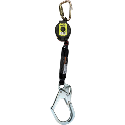 Miller TurboLite+ Personal Fall Limiter, 6', Web, Stationary Oxymax Inc