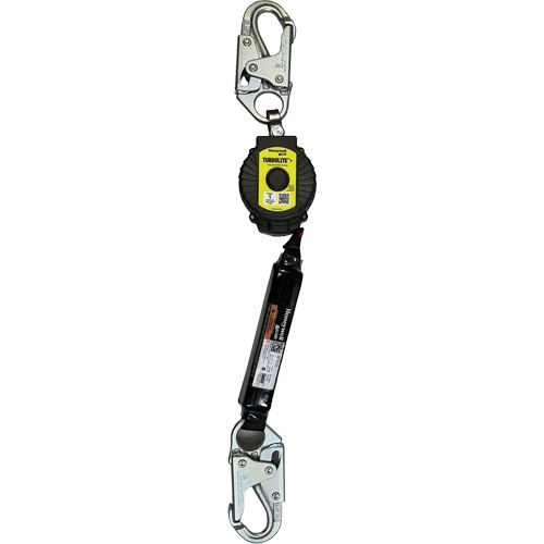Miller TurboLite+ Personal Fall Limiter, 6', Web, Stationary Oxymax Inc