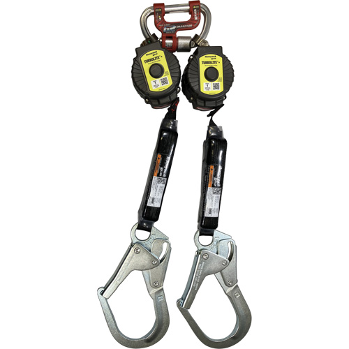 Miller TurboLite+ Personal Fall Limiter, 6', Web, Stationary Oxymax Inc