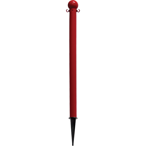 Ground Poles, Red Oxymax Inc