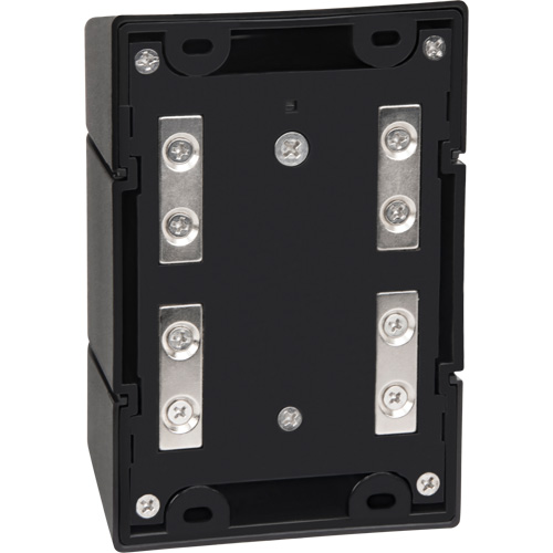 Barri&egrave;re murale magn&eacute;tique avec bande magn&eacute;tique, Plastique, Fixation magn&eacute;tique, 15', Ruban Noir et jaune Oxymax Inc
