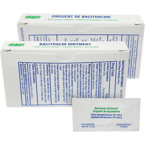 Zinc bacitracine, Onguent, Antibiotique Oxymax Inc
