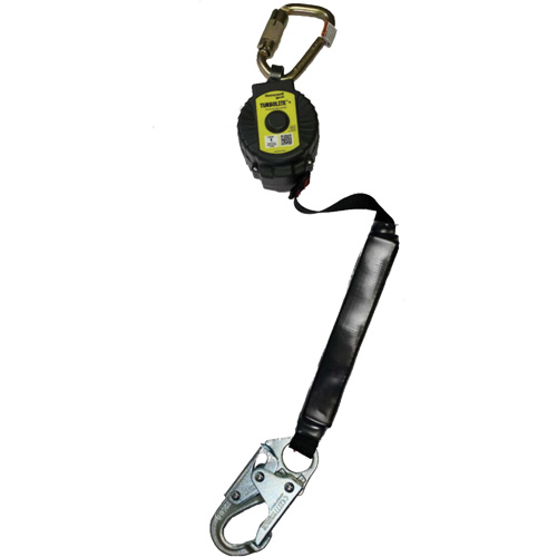 Miller TurboLite+ Scorpion Personal Fall Limiter, 9', Web, Stationary Oxymax Inc