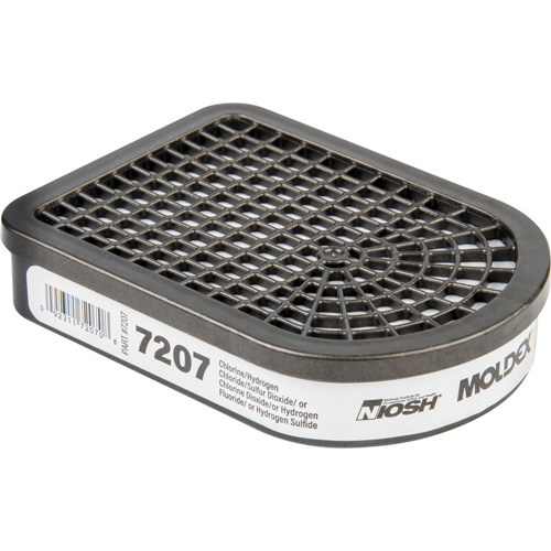 Cartouche pour respirateur semi-rectangulaire, Cartouche gaz/vapeur, Gaz acide Oxymax Inc