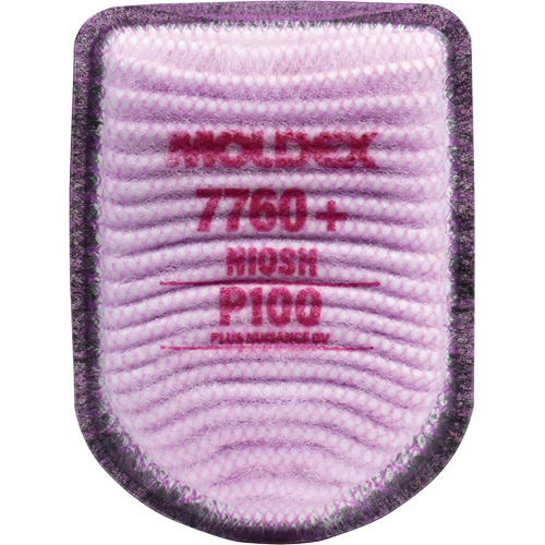 Filtre pour respirateur semi-rectangulaire avec IonicAir Filtration Technology, Filtre contre les particules avec suppresion de vapeurs nuisibles, Vapeurs organiques/P100+ Oxymax Inc