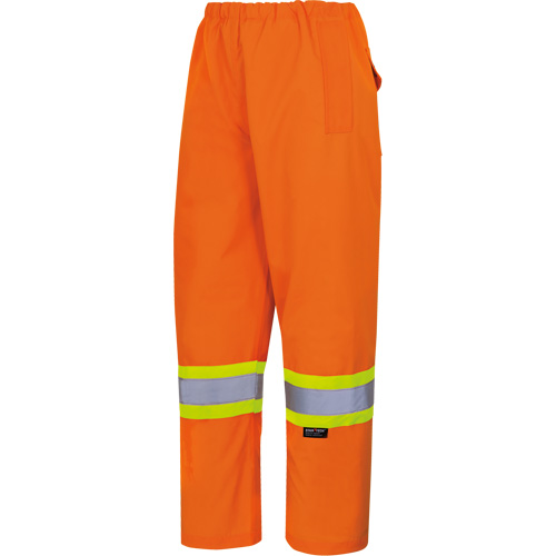 5576 450D Waterproof Safety Pants, Polyester/Polyurethane, Small, High Visibility Orange Oxymax Inc
