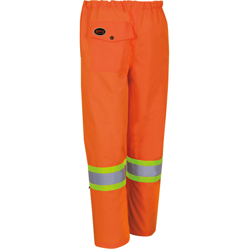 5576 450D Waterproof Safety Pants, Polyester/Polyurethane, Small, High Visibility Orange Oxymax Inc